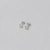 S circle studs